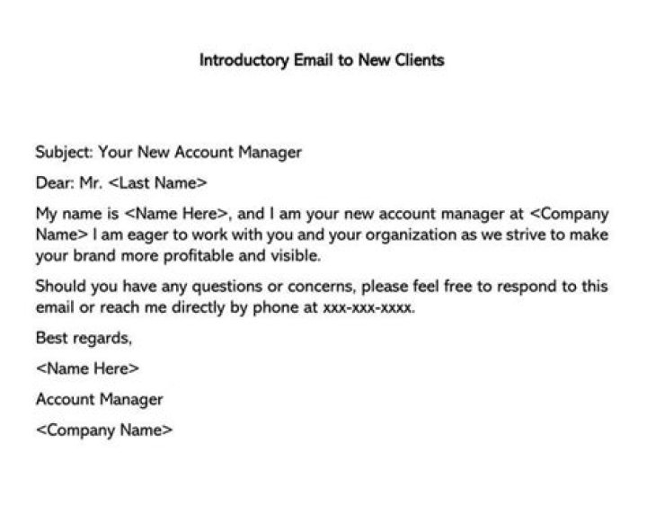 How do you write an email introduction?