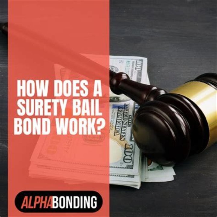 How does a surety bail bond work?