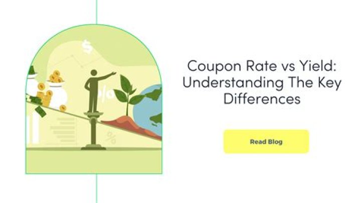 How does coupon rate affect yield?