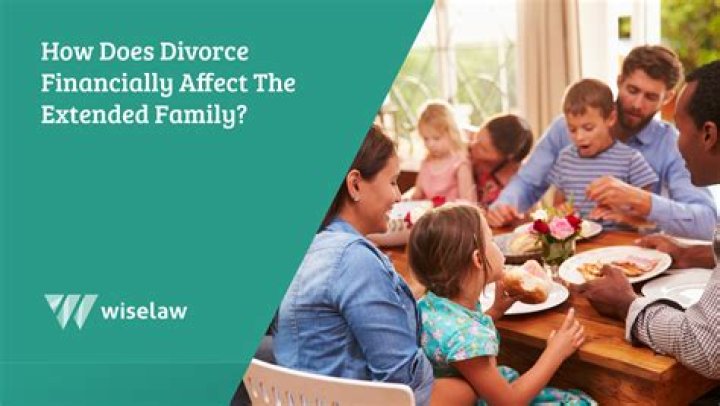 How does divorce affect financially?