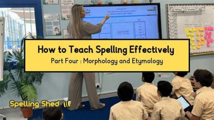 How does etymology help spelling?