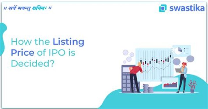 How is listing price of an IPO decided?
