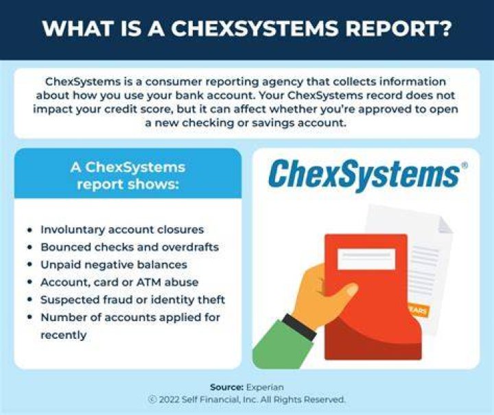 How long does bank information stay on ChexSystems?