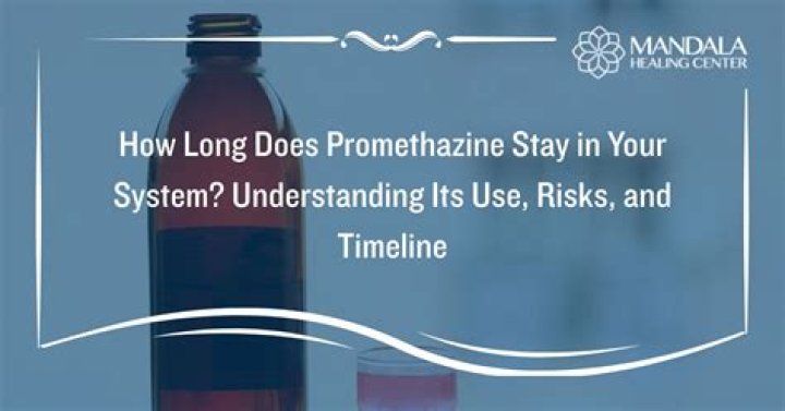 How long does promethazine stay in your system?