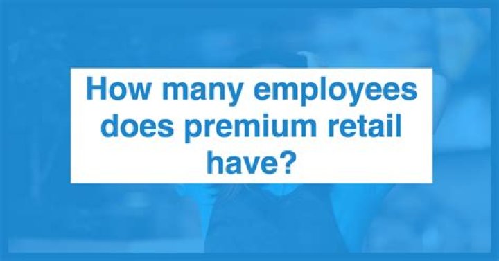 How many employees does the retail industry have?