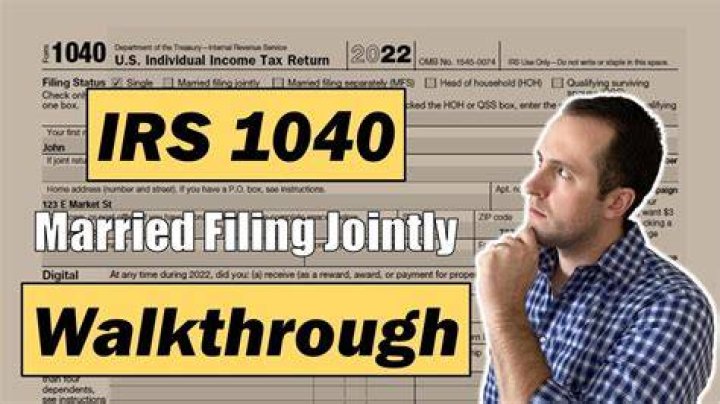 How many months do you need to be married to file jointly?