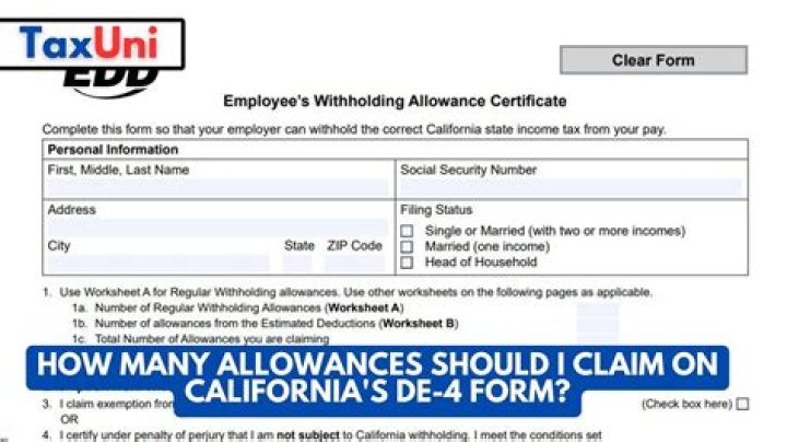 How many should I claim on taxes?