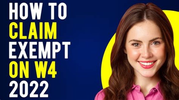 How many times in a year can you claim exempt?