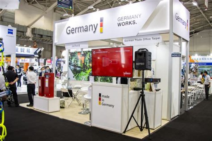 How many trade fairs in Germany?