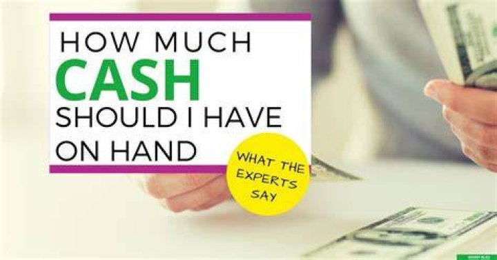 How much cash should be in case of emergency?