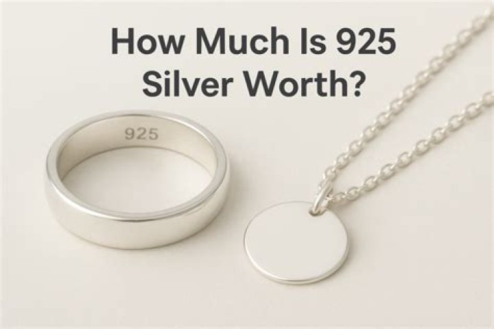 How much does 925 sterling silver weigh?