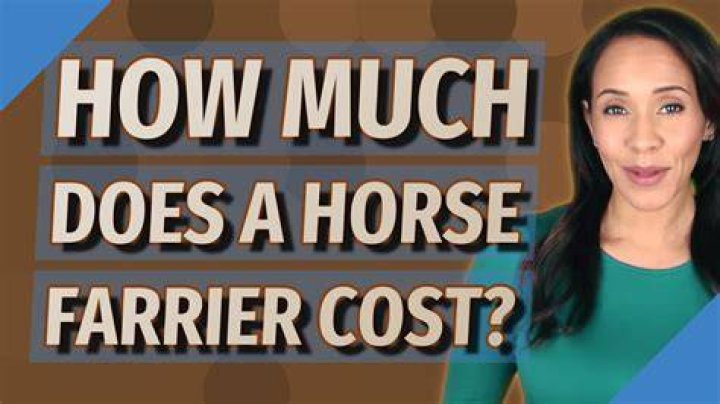 How much does a farrier cost UK?