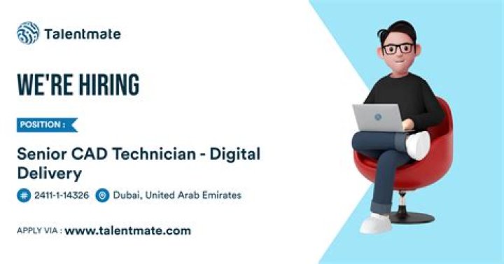 How much does a senior CAD technician earn?