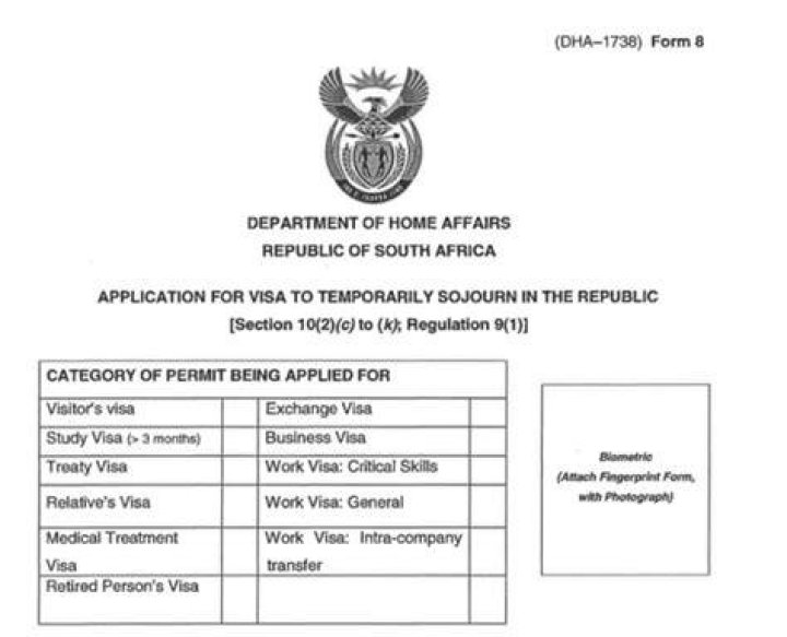 How much does a study permit cost in South Africa?