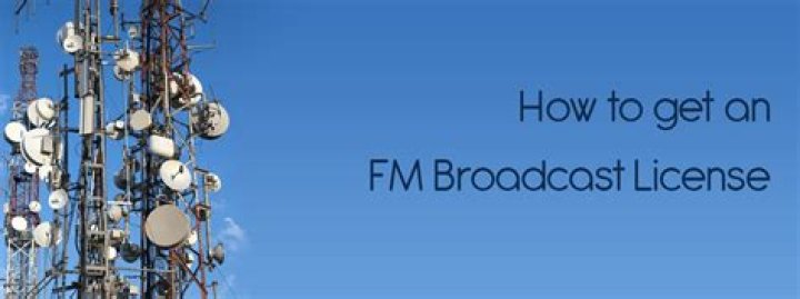 How much does an FM broadcast license cost?