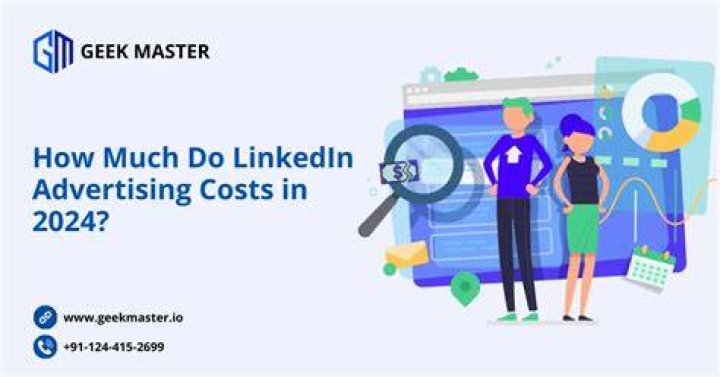 How much does it cost to advertise on LinkedIn?