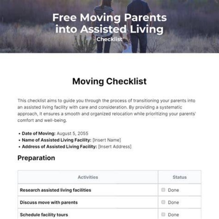 How much does it cost to move parents into assisted living?
