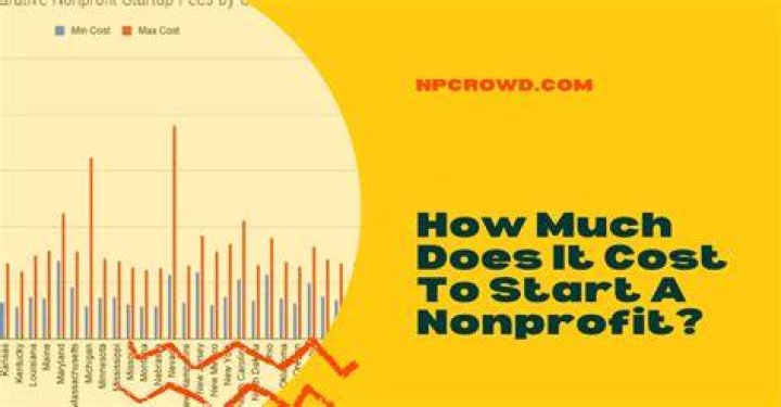 How much does it cost to start a nonprofit business?