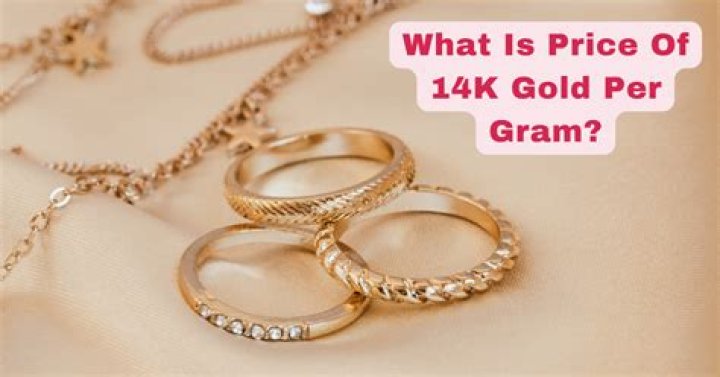 How much is 14K white gold worth today?