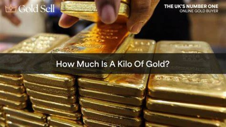 How much is a kilo of gold in world market?