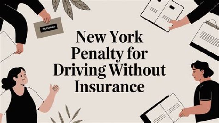 How much is a ticket for driving without insurance NYC?