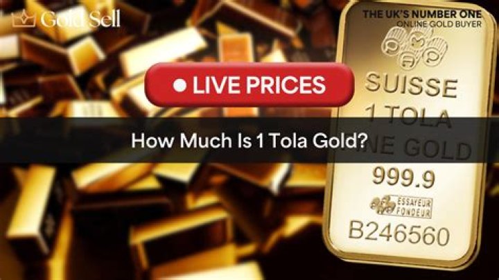 How much is a tola in gold?