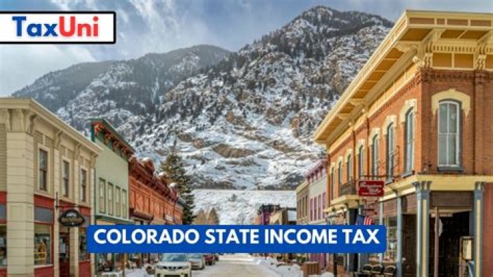 How much is the Colorado state income tax?