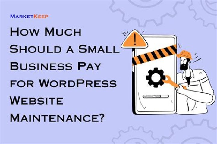 How much should I pay for website maintenance?