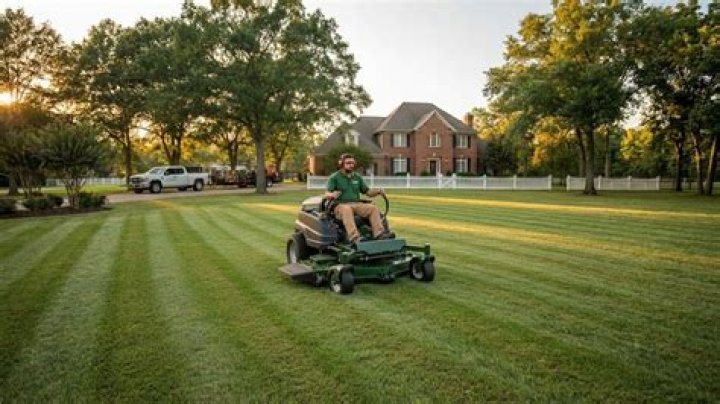How old should a child be to mow a lawn?