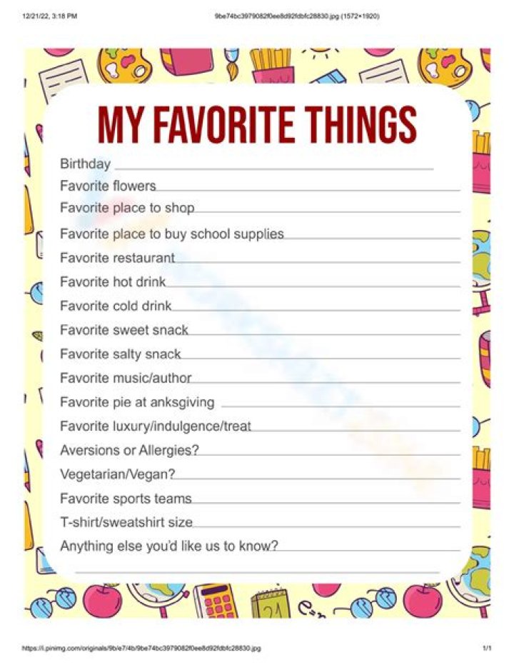 How to answer the question what is your least favorite thing to do?