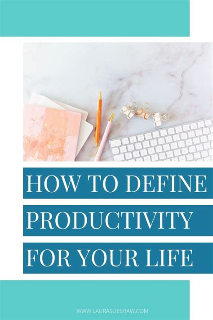 How to define productivity?