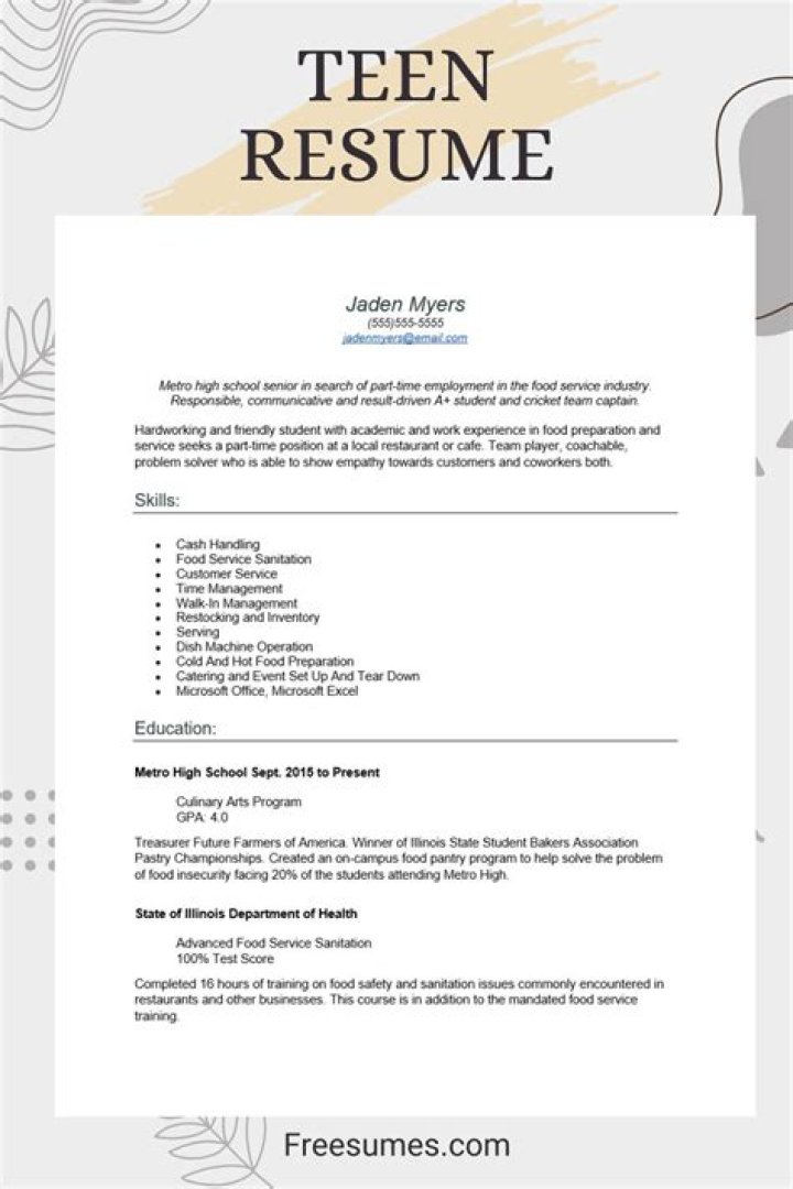 How to get a job for a 13 year old?
