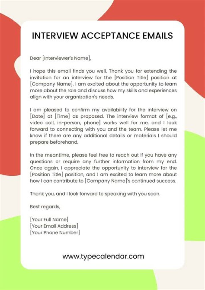 How to reply to a job interview email?