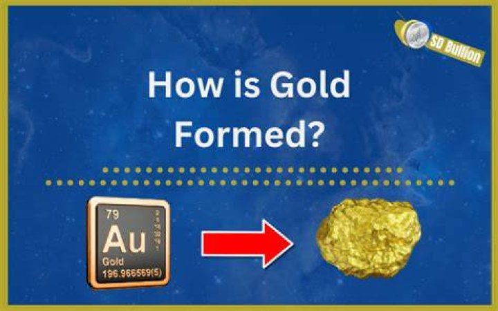 How was gold created?