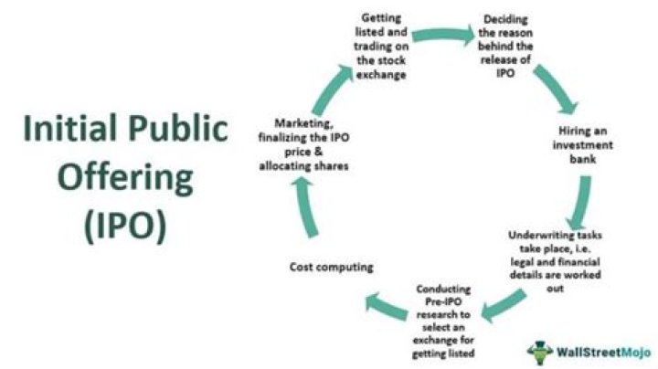 How would you describe an initial public offering or IPO?