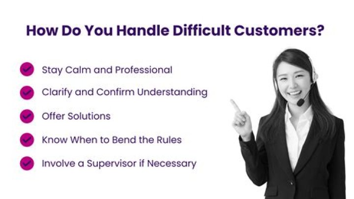 How would you handle a customer when something is out of stock?