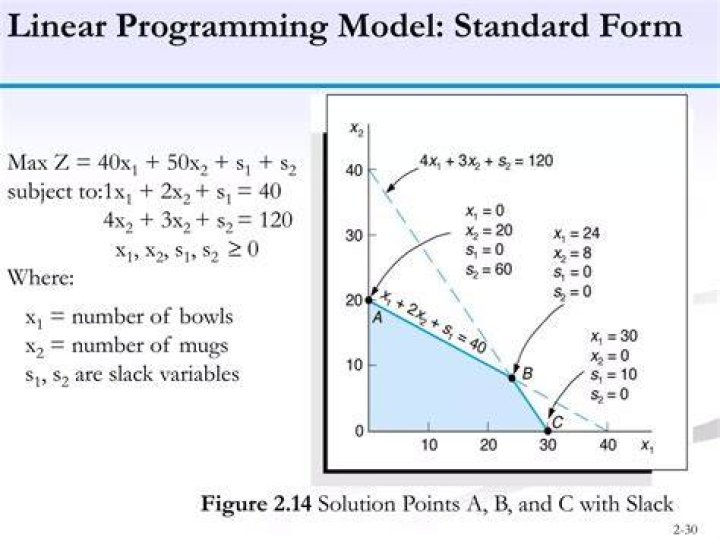 In which areas is linear programming model most commonly used?