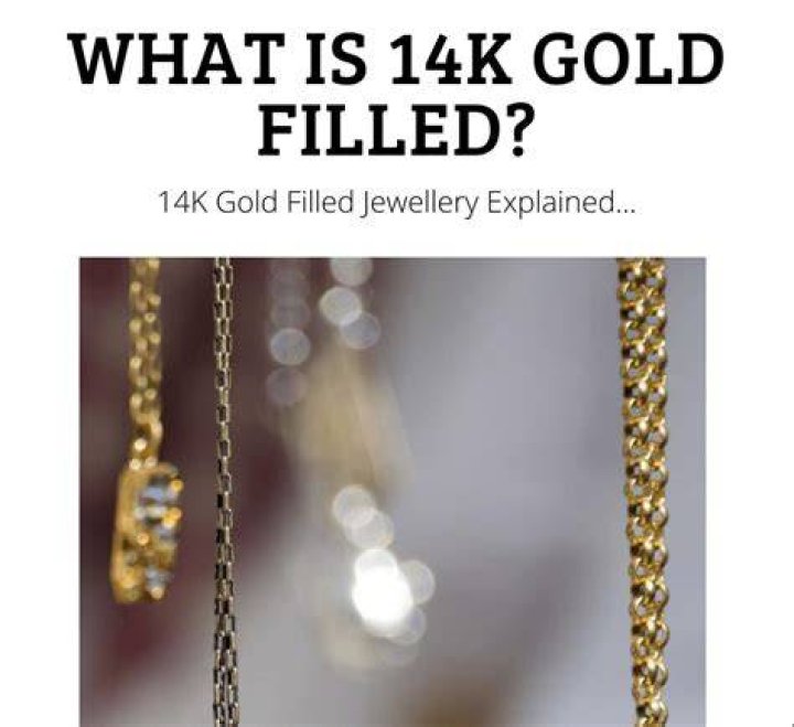 Is 14k gold filled fake?