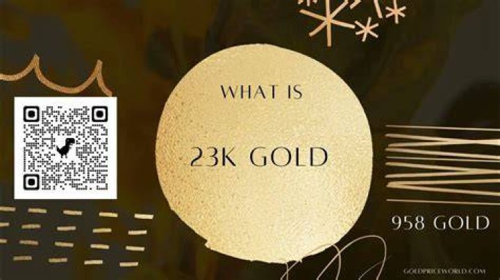 Is 23k gold expensive?