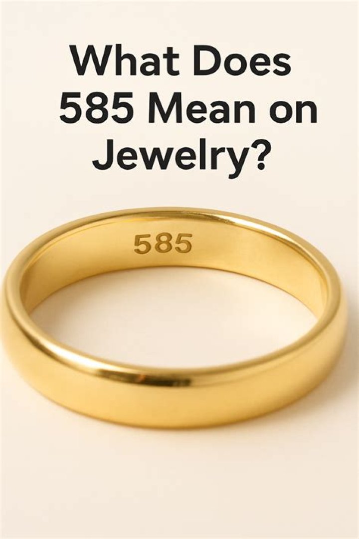 IS 585 real gold?
