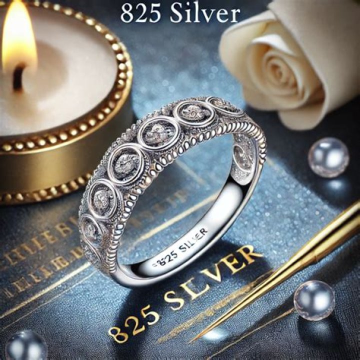 Is 825 a silver ring?