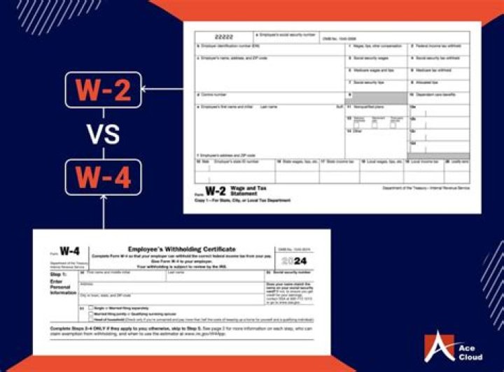 Is a W-2 and w4 the same?