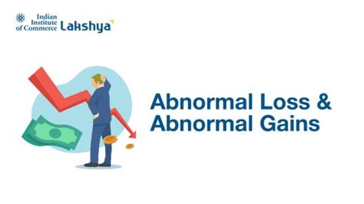 Is abnormal loss an expense?
