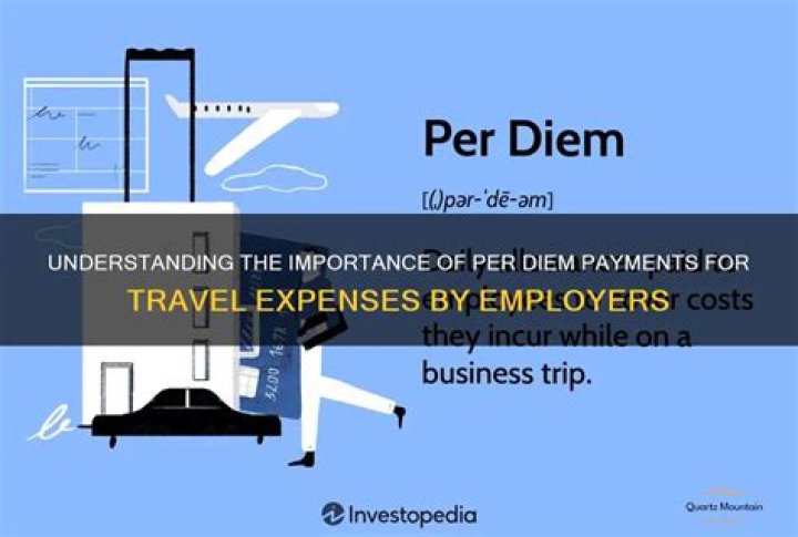 Is an employer required to pay per diem?