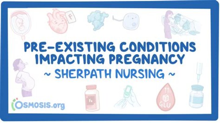 Is being pregnant a pre-existing condition for short term disability?