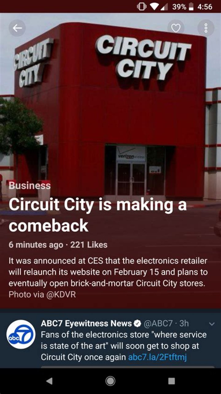 Is Circuit City making a comeback?