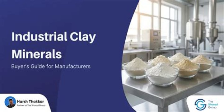Is clay an industrial material?