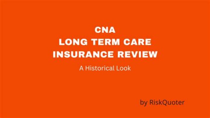 Is CNA a good long term care insurance?