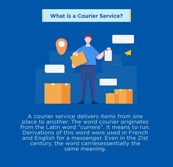 Is courier service available in America?