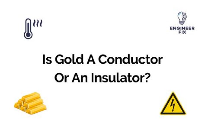 Is gold a conductor of heat?